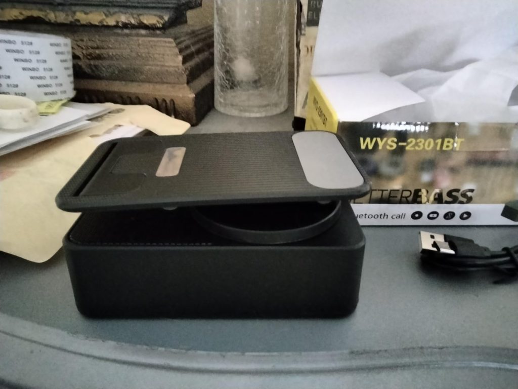 The speaker itself is great, but the RGB lights make it even better. I use it at night when relaxing, and it sets the mood perfectly. Sound is loud, bass is decent, and it lasts hours before I need to recharge. Highly recommend! Mr. Abass ⭐⭐⭐⭐⭐