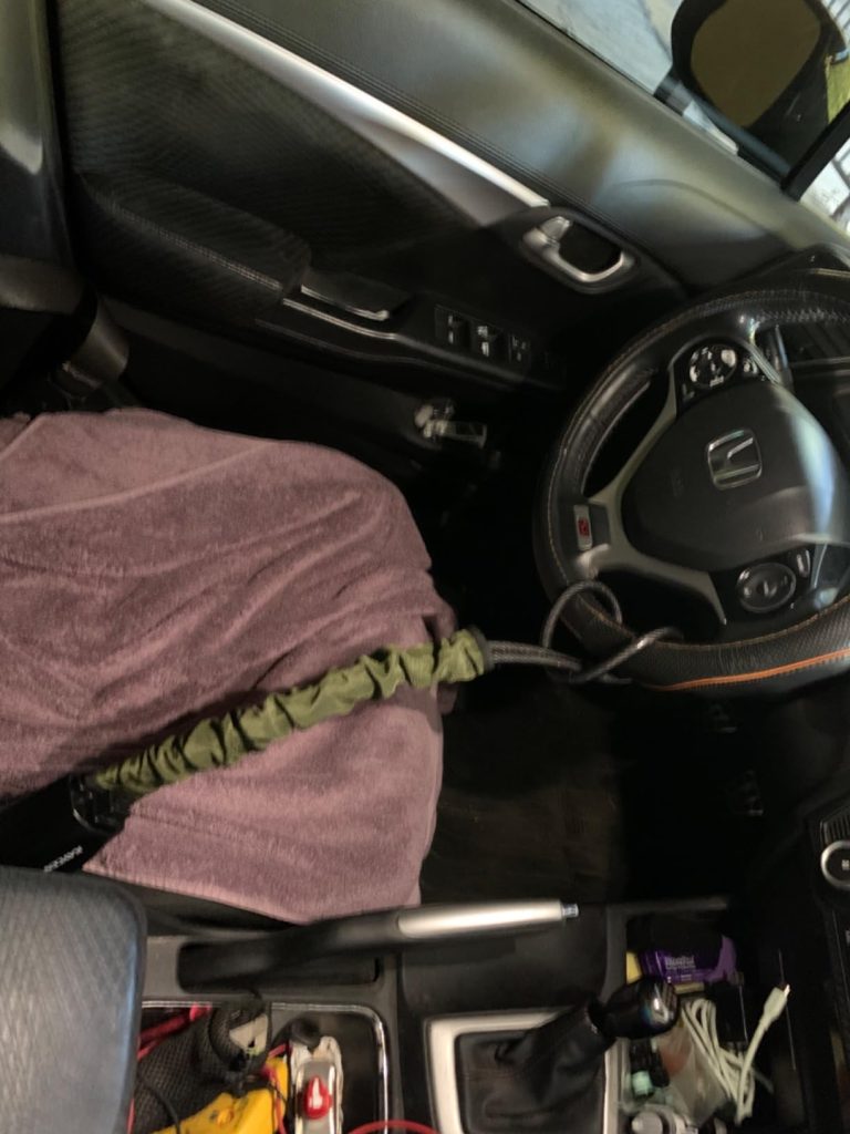 This lock is super easy to use. I got it mainly as a deterrent for when I park my Lexus LS500 in higher-risk areas. It feels strong, installs in seconds, and gives me real peace of mind knowing my car isn’t an easy target. Mrs Audu, Abuja ⭐⭐⭐⭐⭐