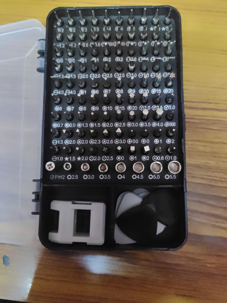 I recently purchased the 115-piece all-in-one screwdriver set, and I must say, I am thoroughly impressed. This set has everything I need for various projects around the house and beyond.I highly recommend the 115-piece all-in-one screwdriver set to anyone in need of a reliable and versatile toolkit. Whether you're a DIY enthusiast or a professional tradesperson, this set will undoubtedly meet your needs and exceed your expectations. Mr Kingsley  ⭐⭐⭐⭐⭐